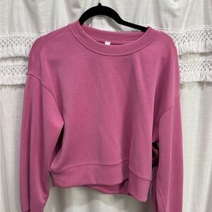 lululemon softstreme crew pink lychee i think